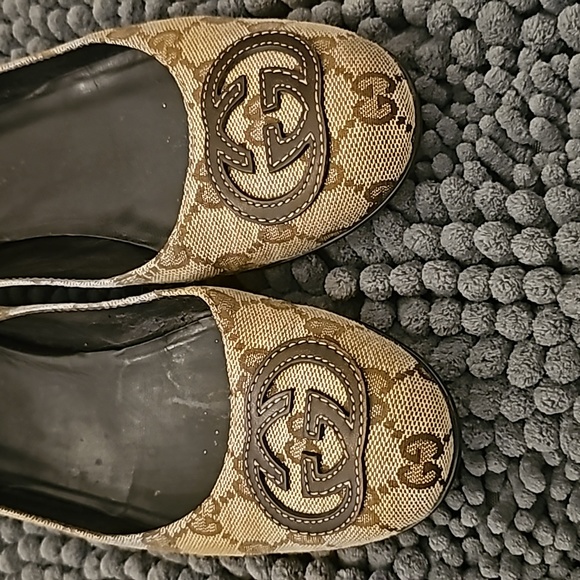 Gucci Brown Loafers Luxurious Flats - Picture 5 of 13